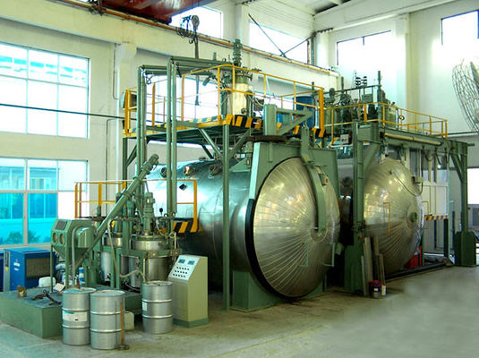 Máquina automática de la planta del moldeo por inyección del vacío de la resina de epoxy del CNC para 10KV - 35KV secan bobinas del transformador