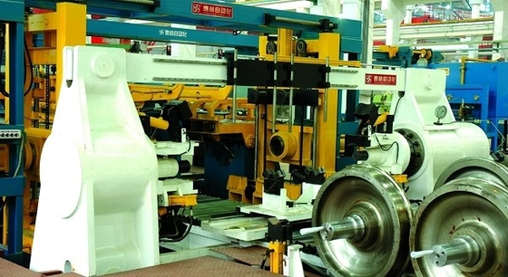 Equipo hidráulico automático horizontal de la prensa de la rueda para el automóvil