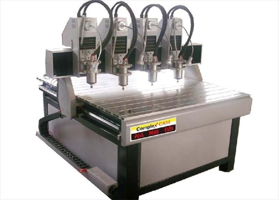 Router de madera del CNC de la carpintería de los routeres del CNC 3D de la refrigeración por aire con el regulador de OSAI