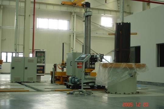 Máquina de bobina automática del CNC, máquina vertical del NC Wingding de la reactancia