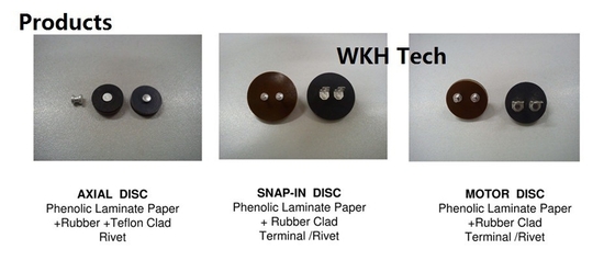 Tablero de papel automático del CNC que hace la cadena de producción del disco del casquillo del condensador de la máquina